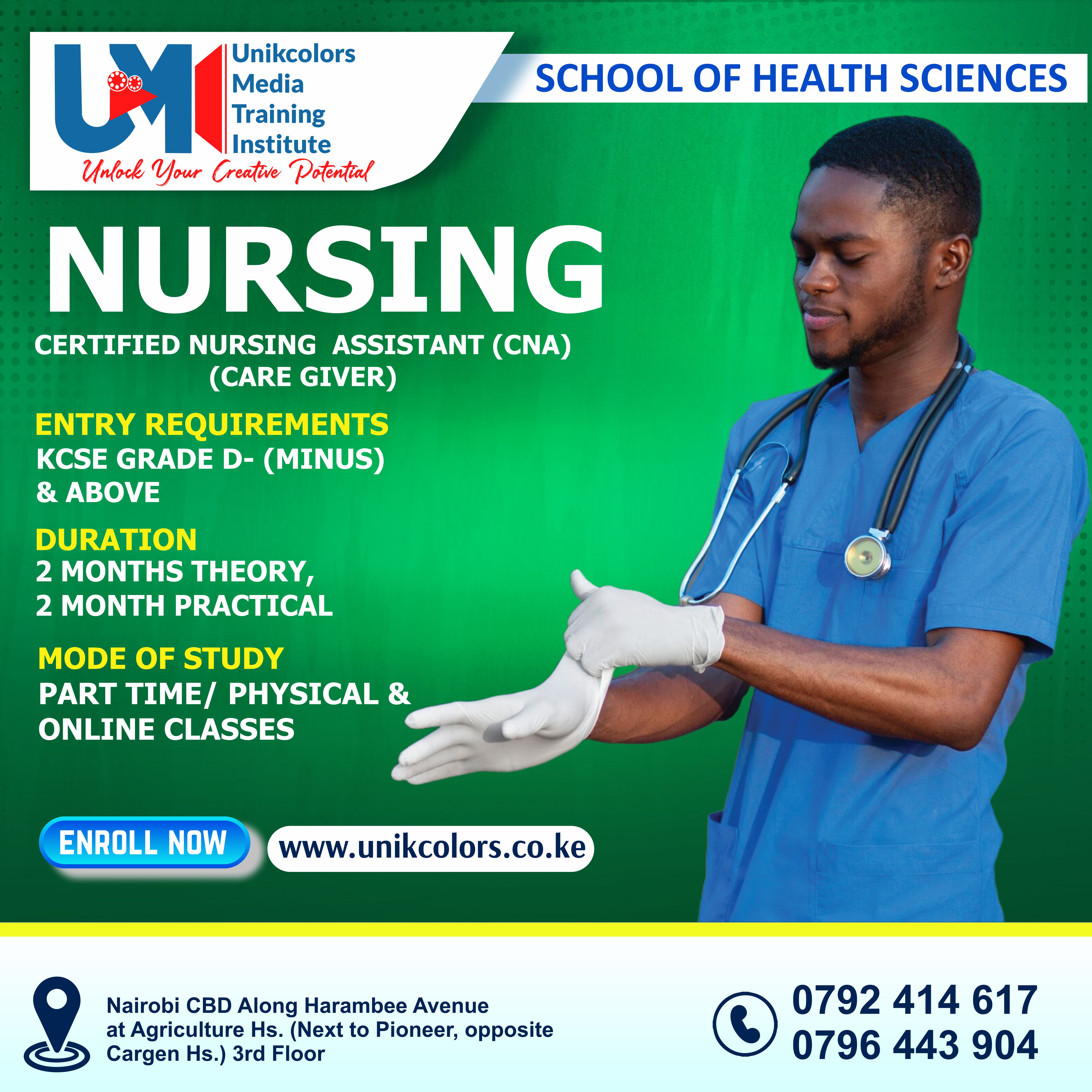CERTIFIED NURSING ASSISTANT - CARE GIVER COURSE